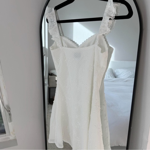 Princess Polly White Floral Mini Dress - Picture 3 of 4